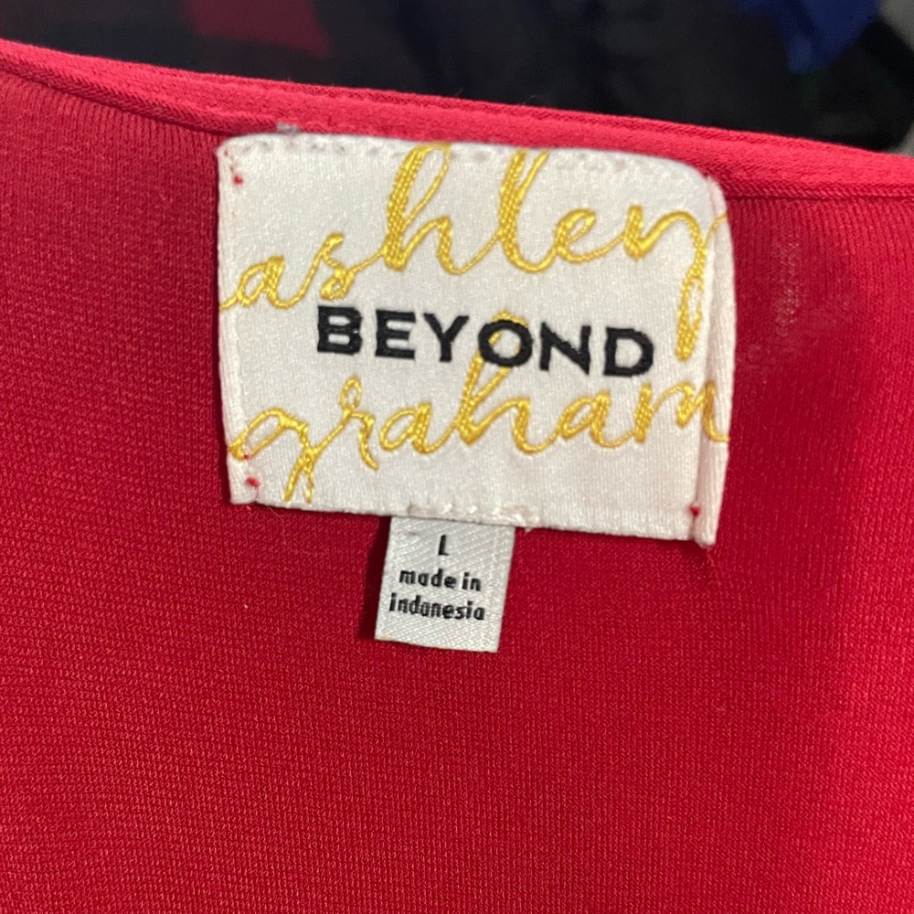 Ashley Graham Red Dress